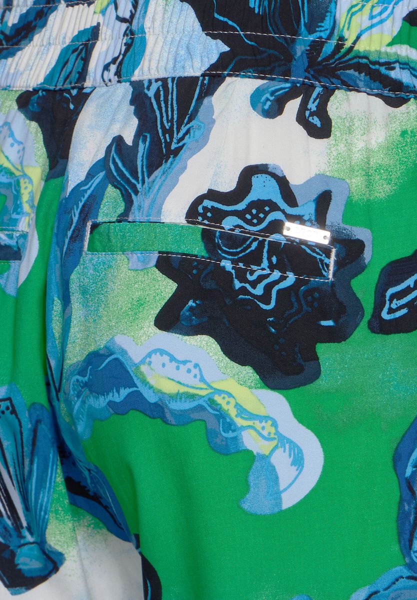 Viskosehose mit Print