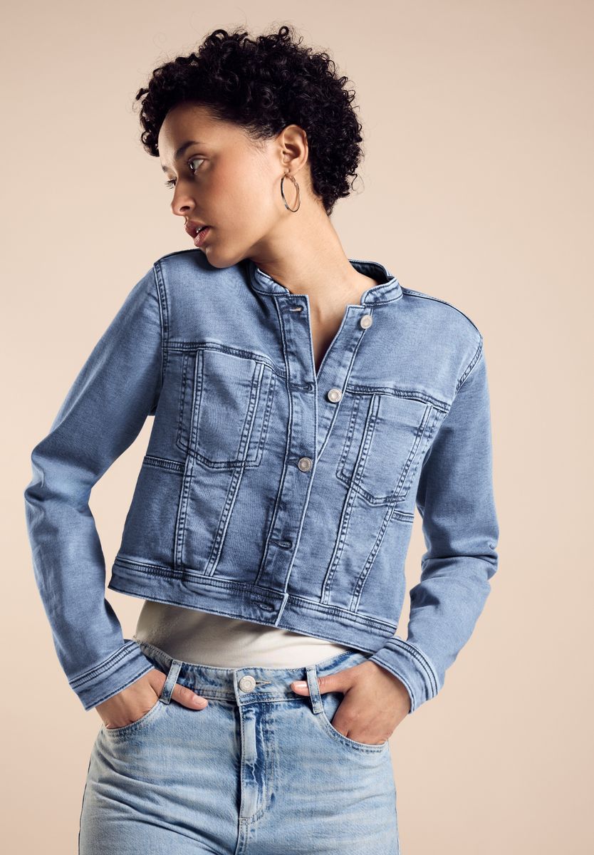 Kurze Jeansjacke