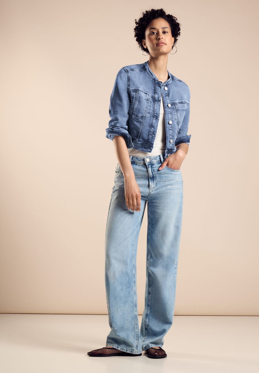 Kurze Jeansjacke