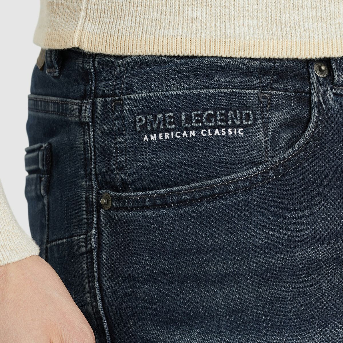 PME LEGEND NIGHTFLIGHT JEANS STONE MID GREY