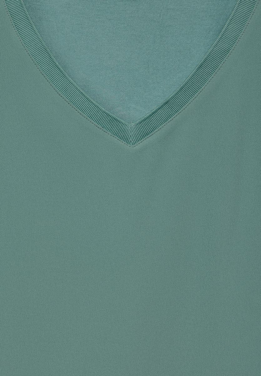2 in 1 Chiffon-T-Shirt