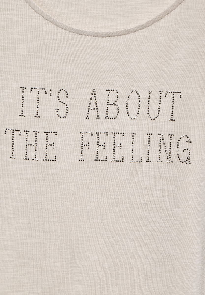 T-Shirt mit Schriftzug