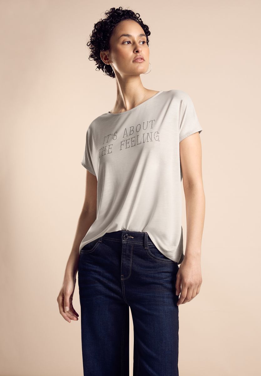 T-Shirt mit Schriftzug