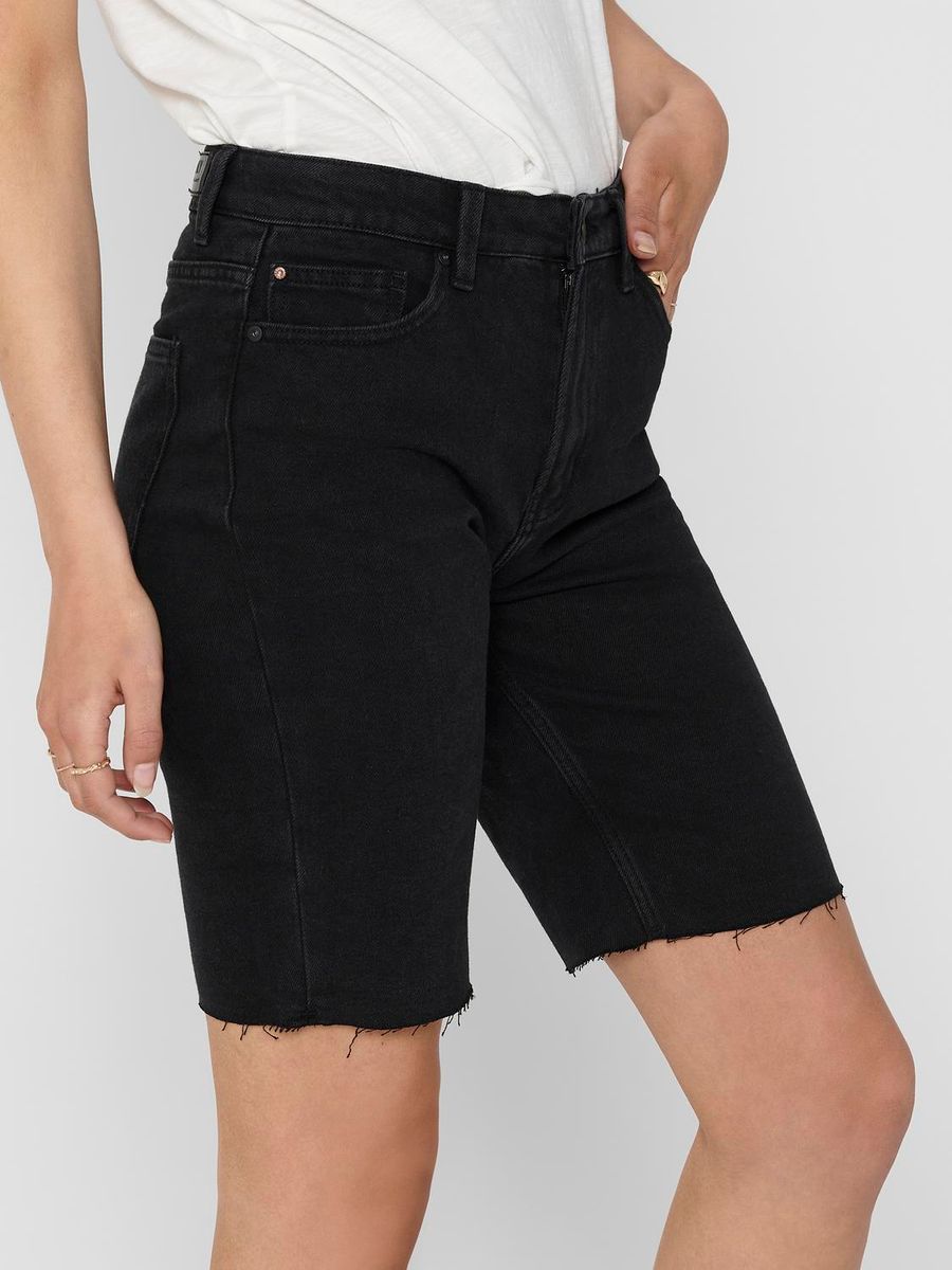ONLEMILY HW LONG SHORTS RAW BB MAS0033