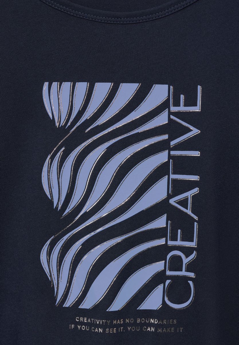 T-Shirt mit Frontprint
