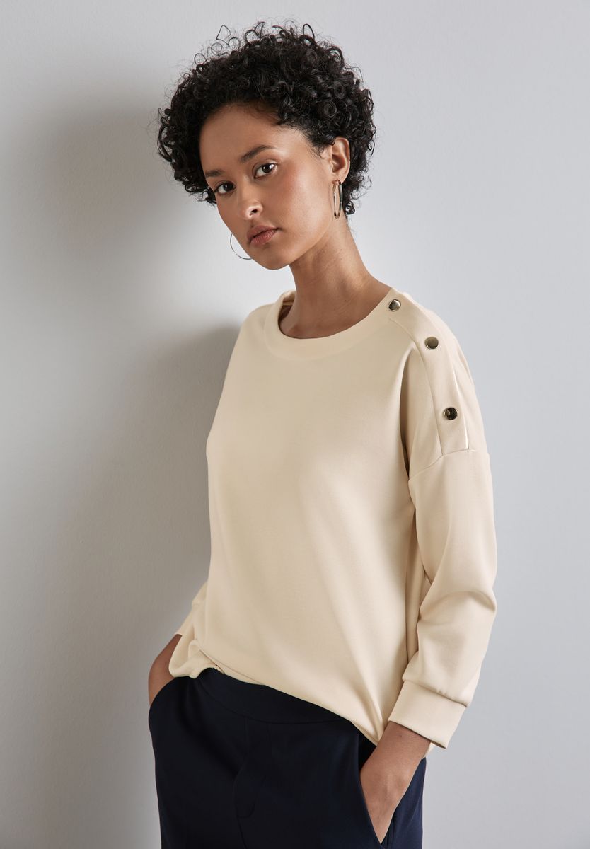 Shirt im Silk Look