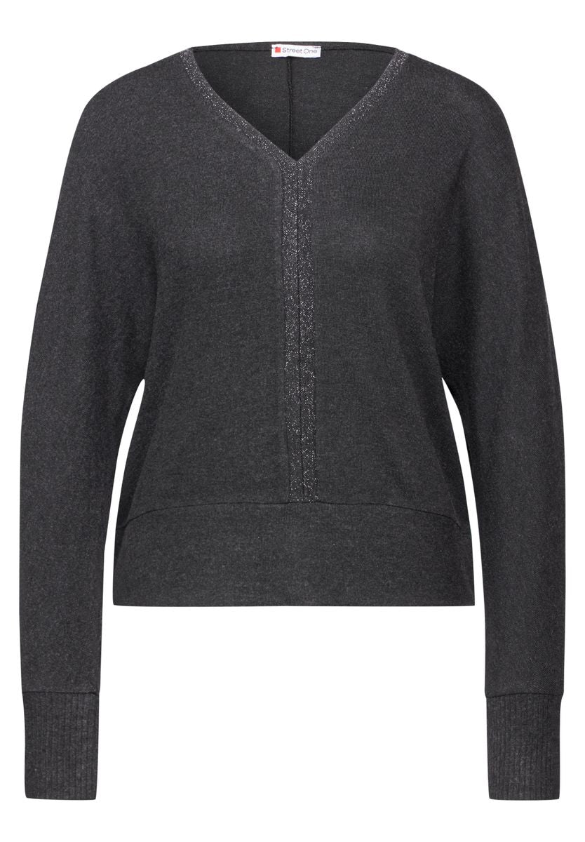 Shirt mit Glitzer-Details