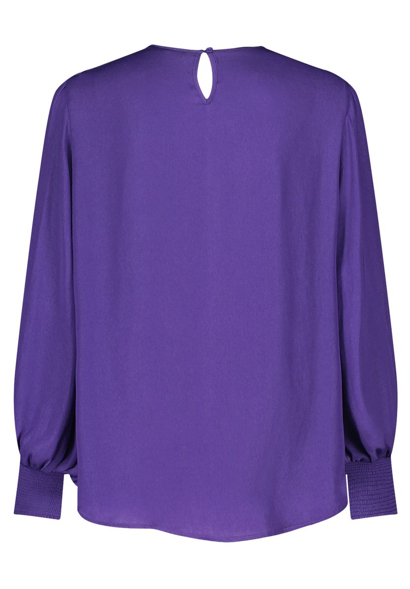Satin-Bluse