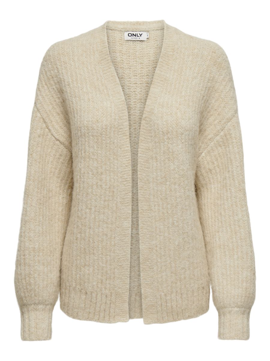ONLMAGGIE LIFE LS RIB OPEN CARDI CC KNT