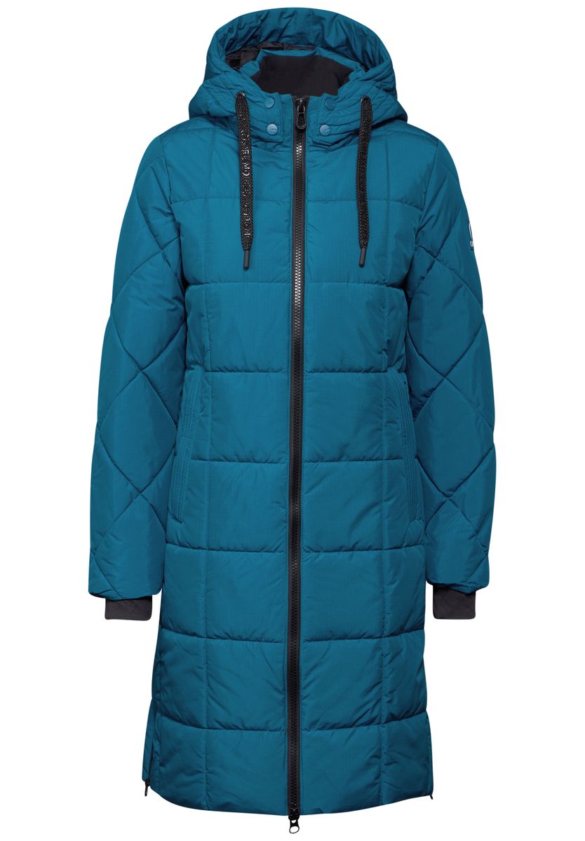 Gefütterter Steppmantel