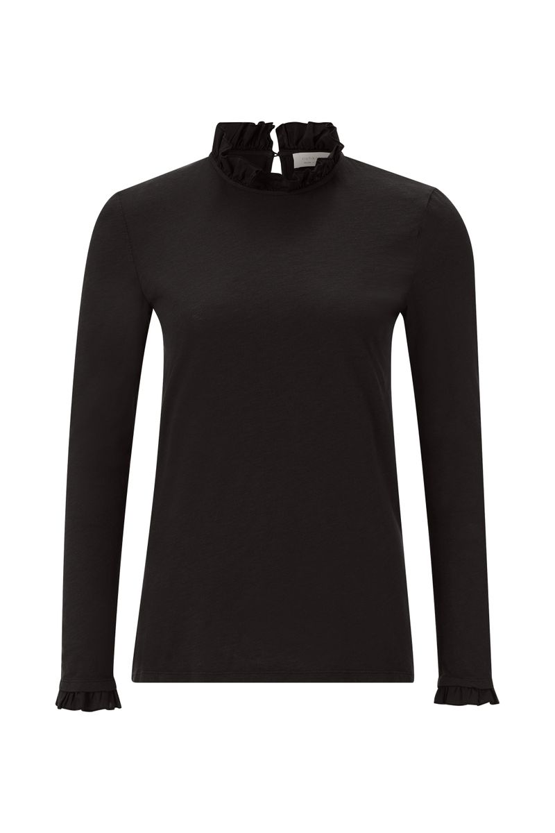 Organic Slub Frill Longsleeve