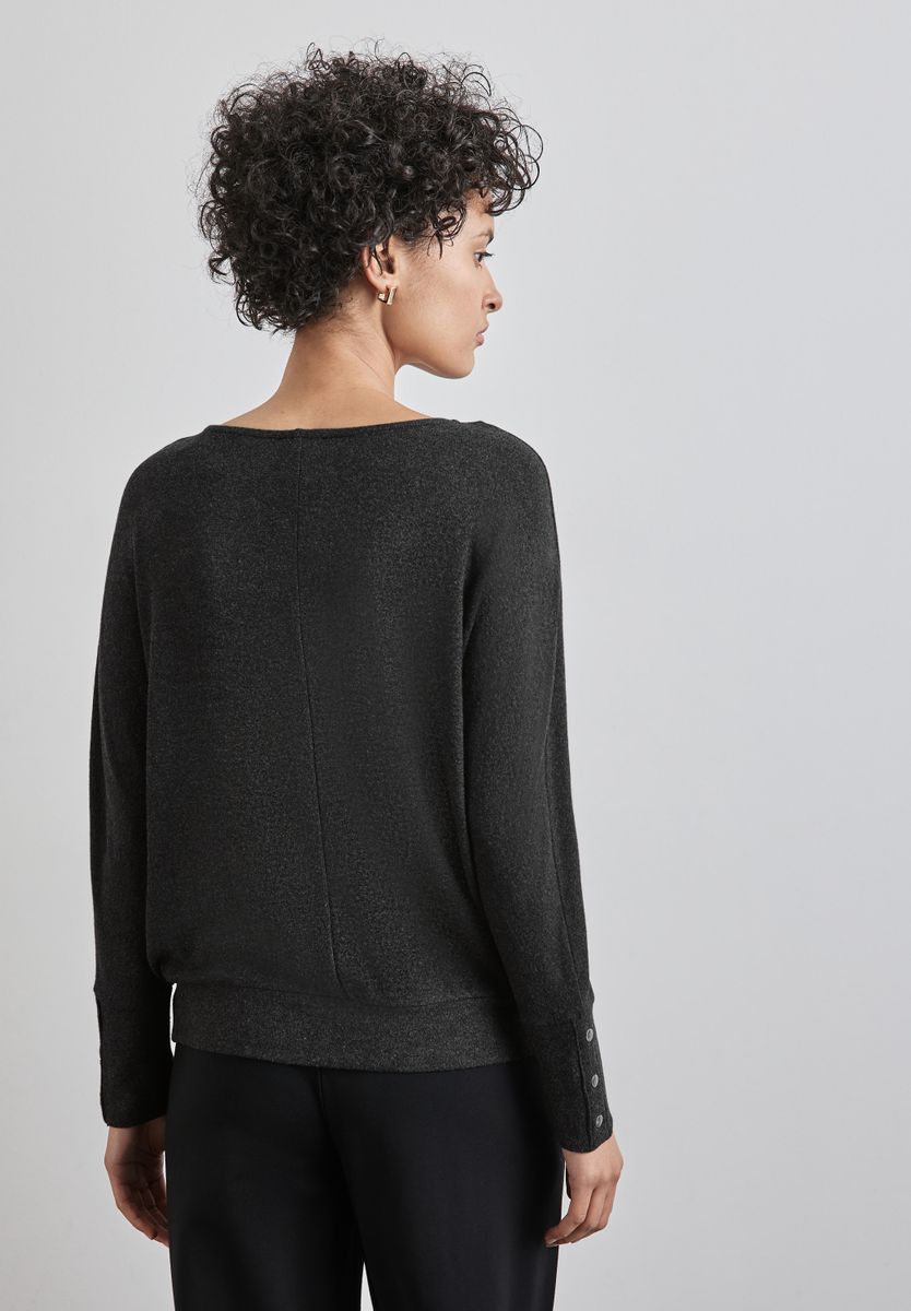 Shirt mit breiten Bündchen