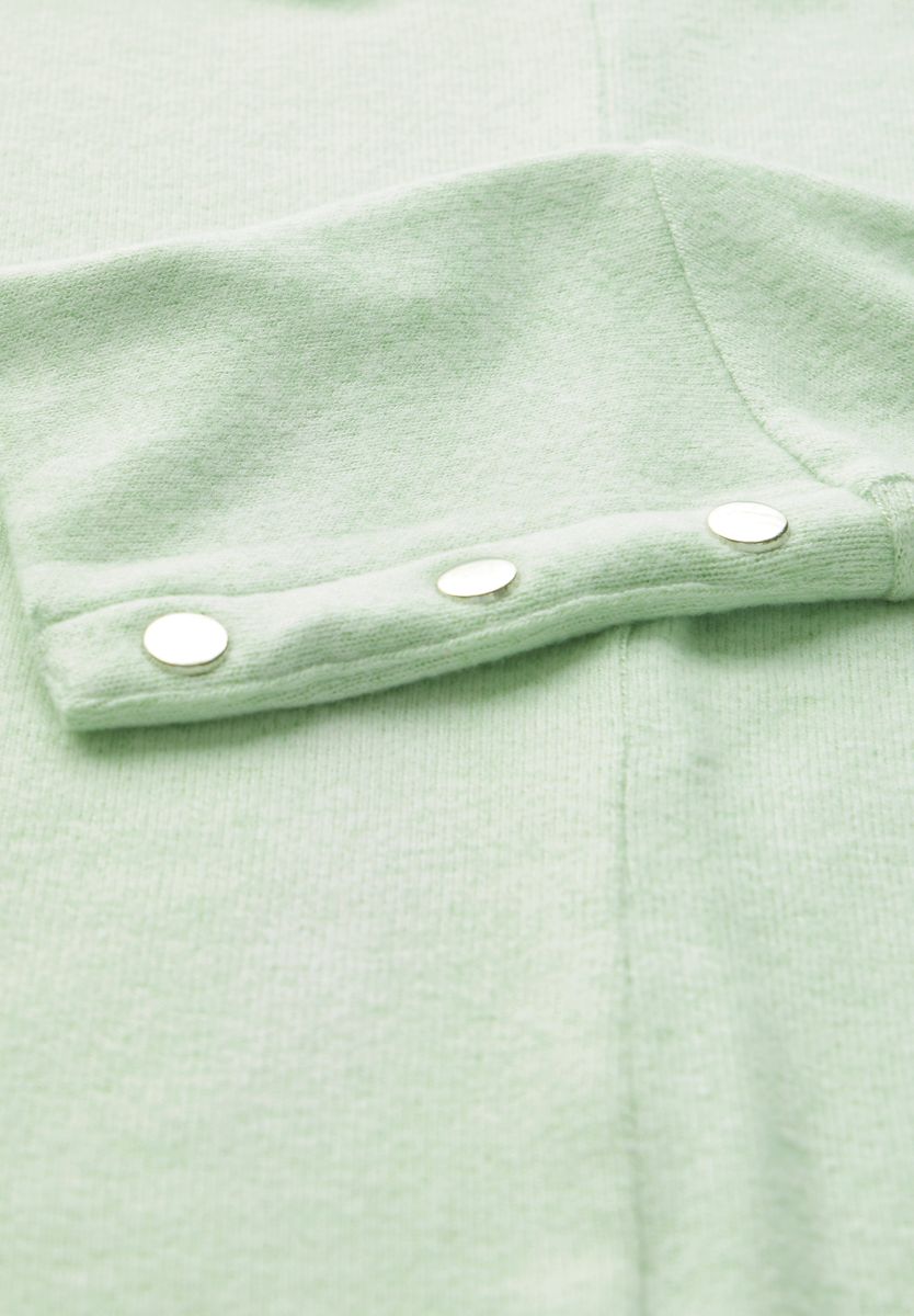 Shirt mit breiten Bündchen