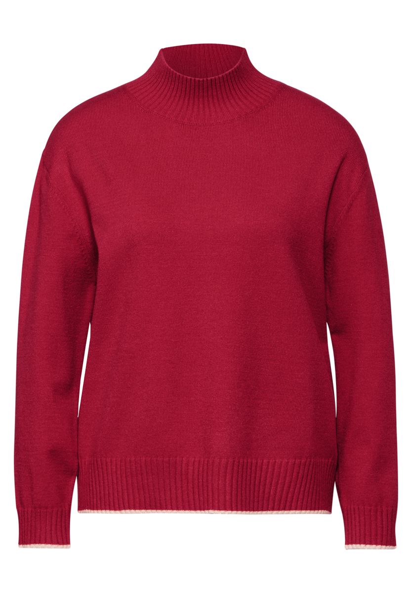 Pullover mit Stehkragen