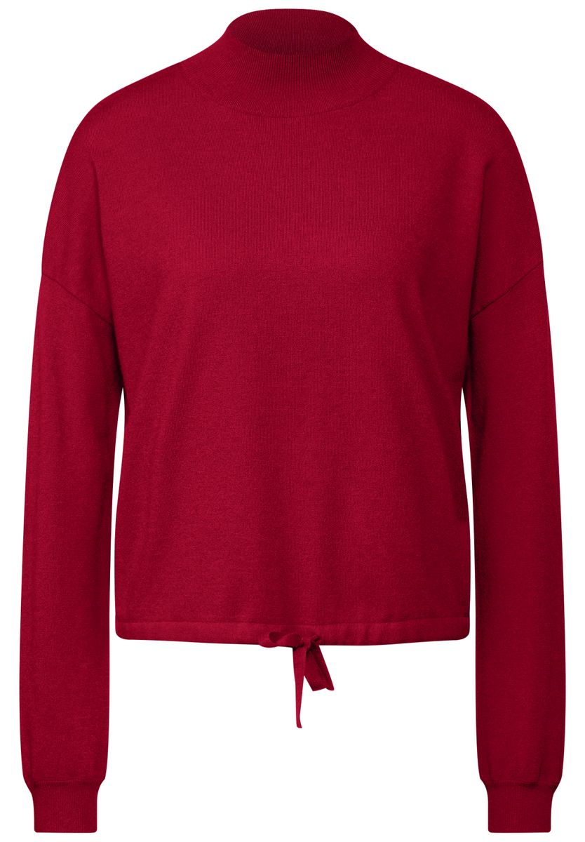 Kurzer Turtleneck-Sweater