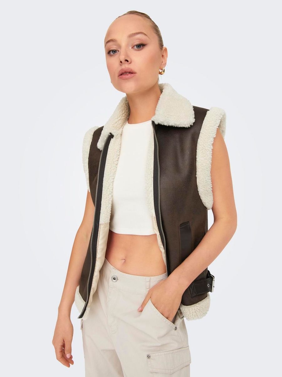 ONLBETTY BONDED WAISTCOAT CC OTW