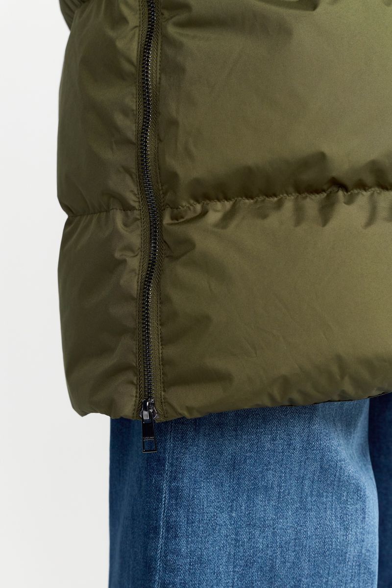 big puffer jacket sustainable down