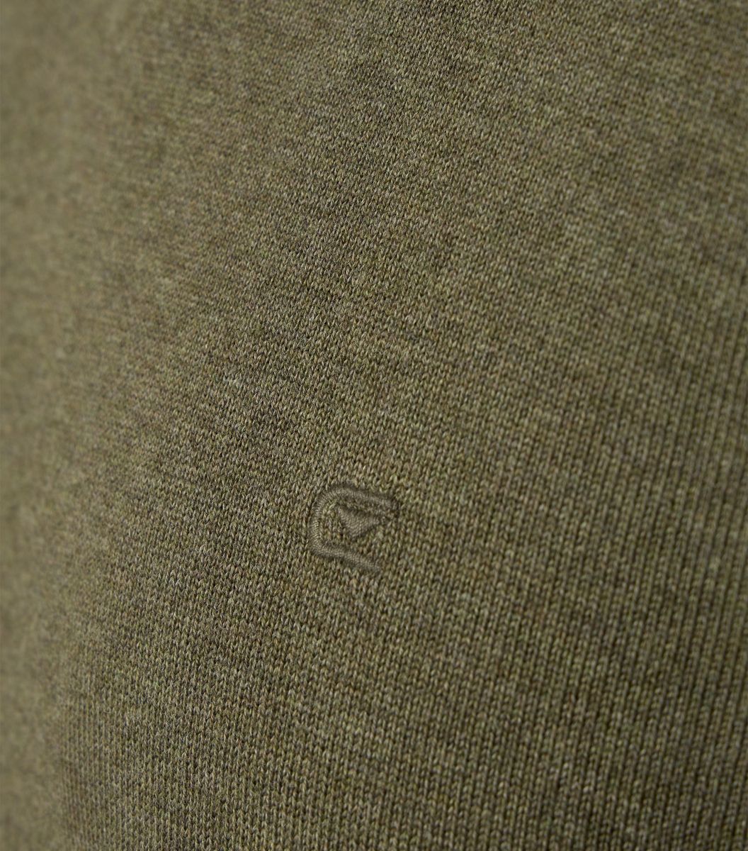 Pullover mit V-Ausschnitt uni 004430