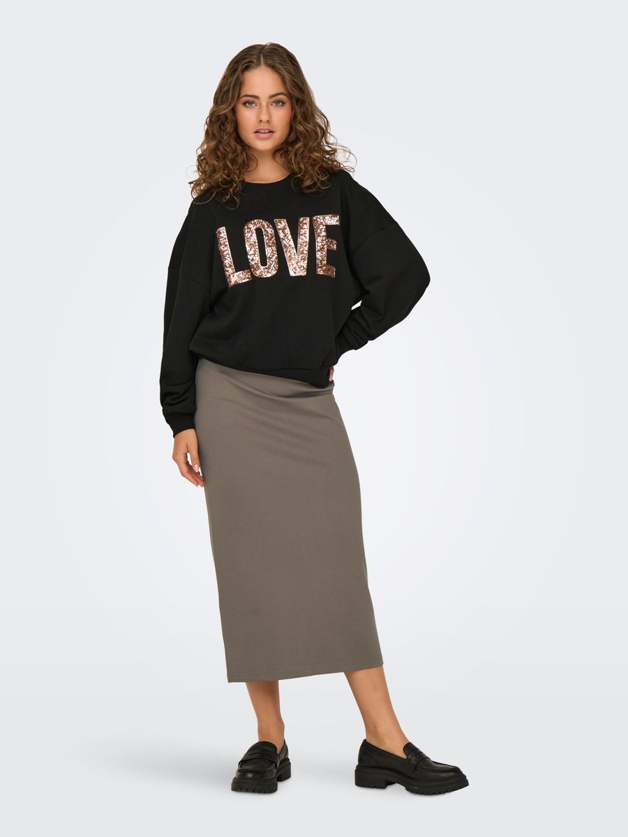 ONLTIA HW LONG SLIT PENCIL SKIRT CC PNT