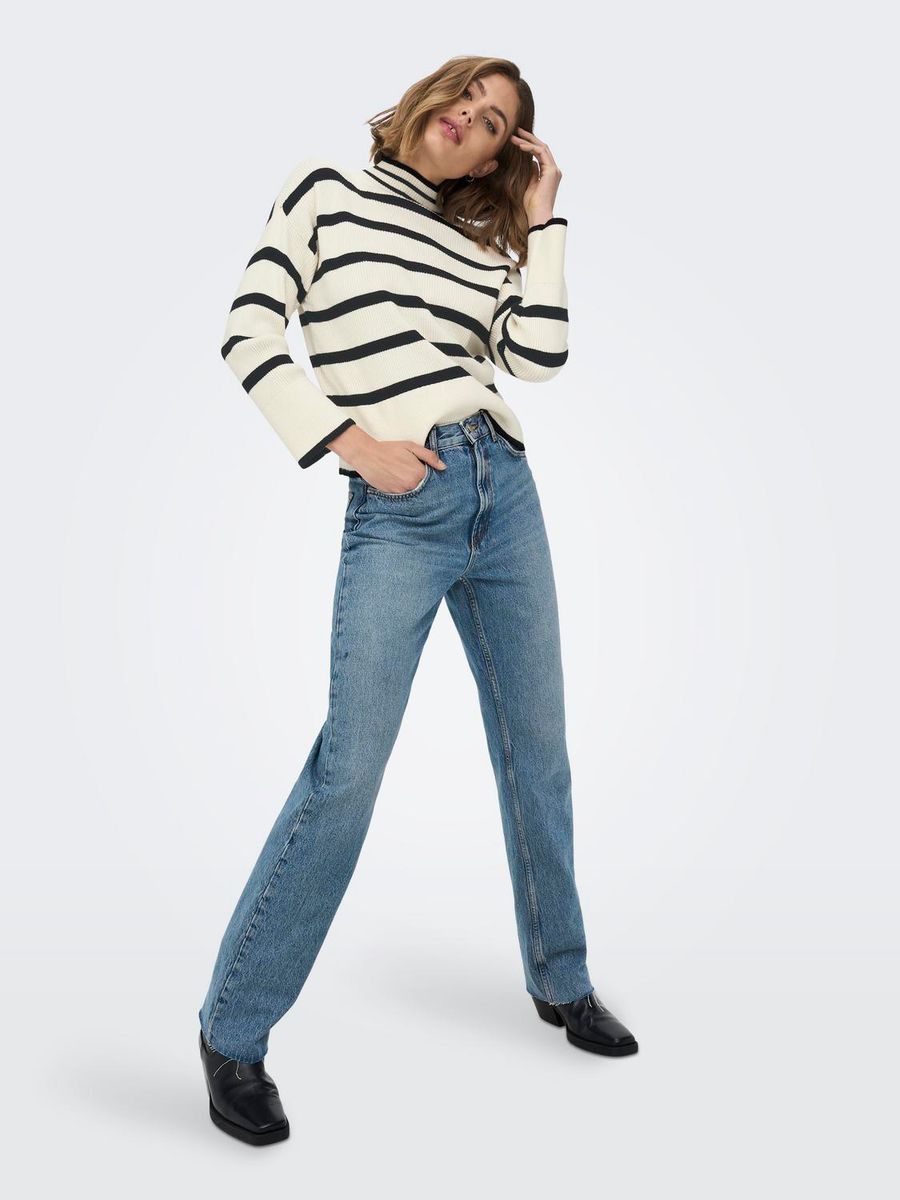 ONLIBI L/S HIGHNECK PULLOVER KNT NOOS