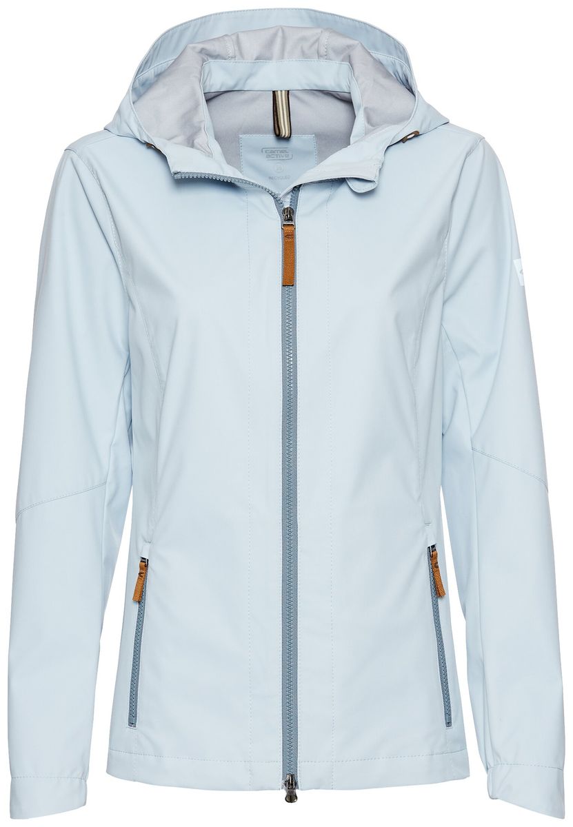 Softshell Jacke aus recyceltem Polyester