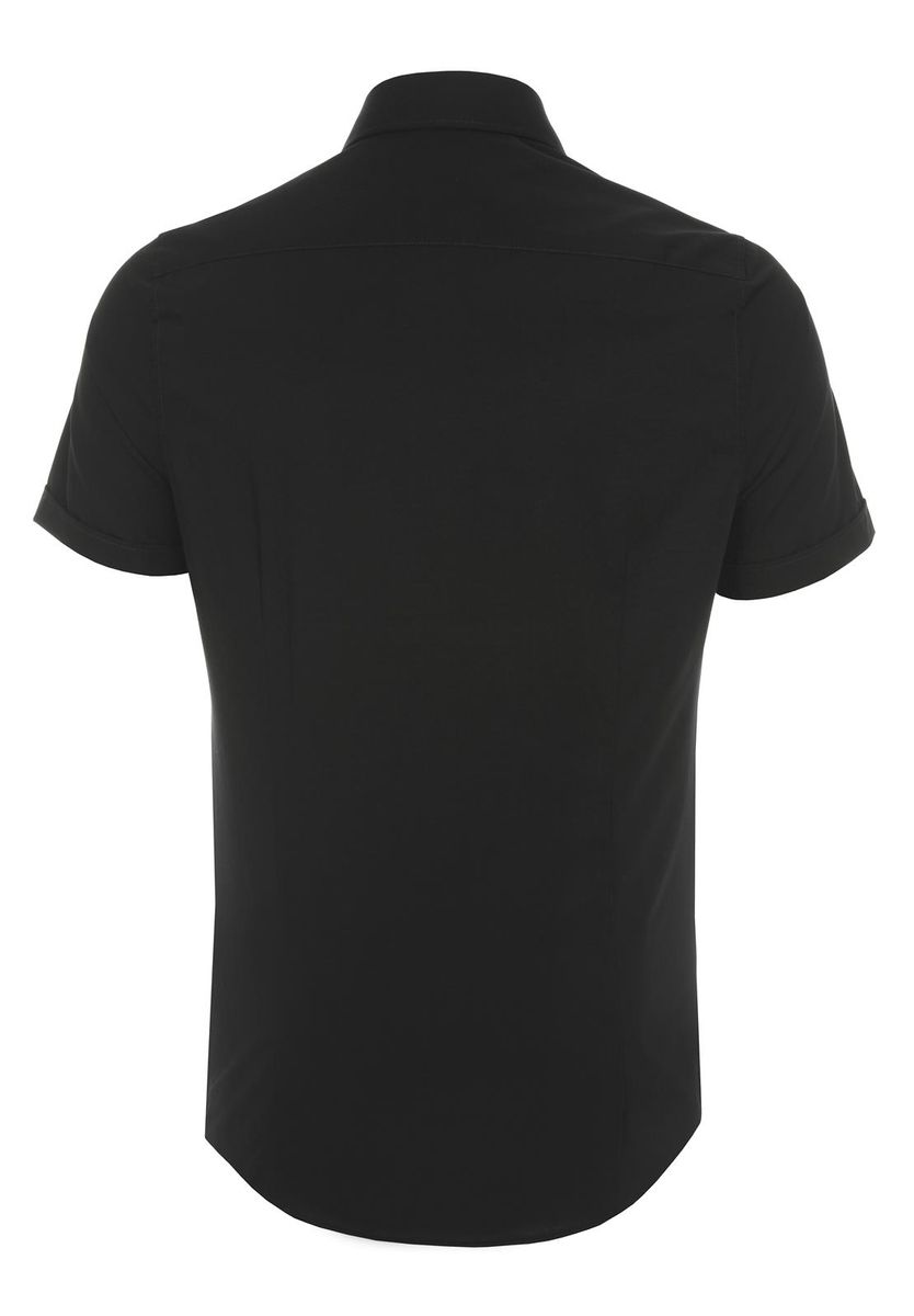 PURE Hemd City slim fit Halbarm