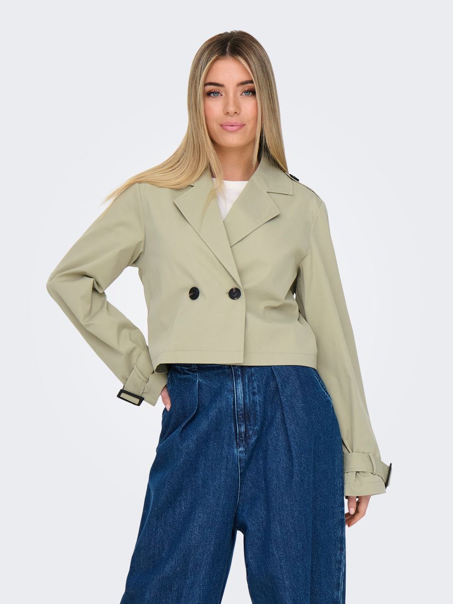 ONLEJA ORCHID SHORT LIFE TRENCH CC OTW