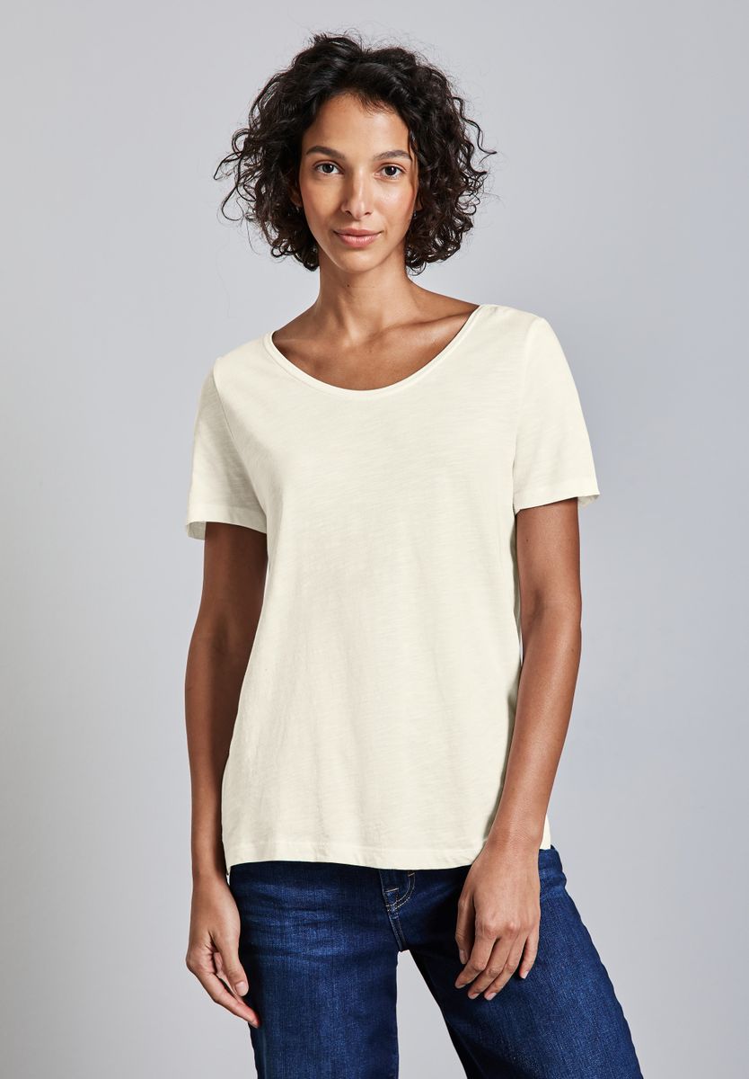 Basic T-Shirt in Unifarbe
