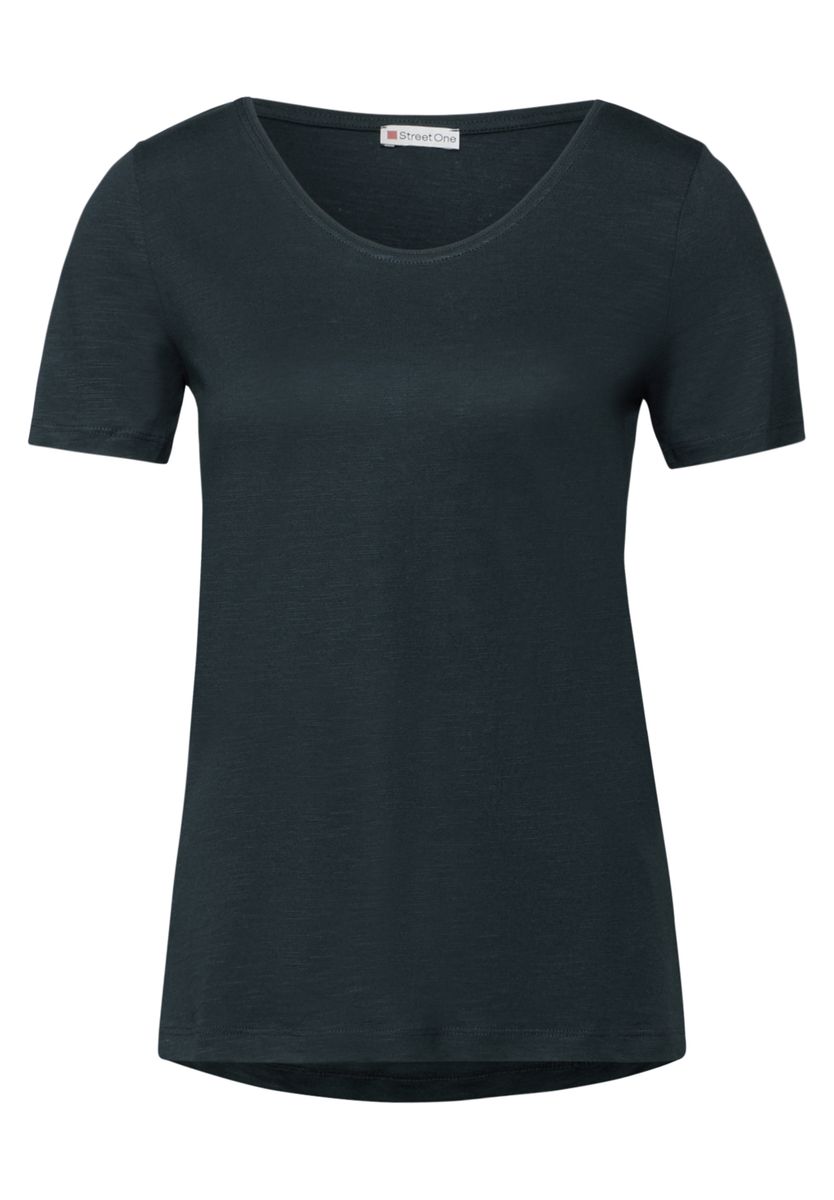 Basic T-Shirt in Unifarbe
