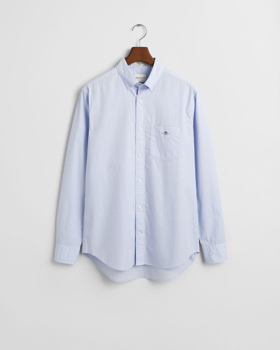 Regular Fit Classic Popeline Hemd