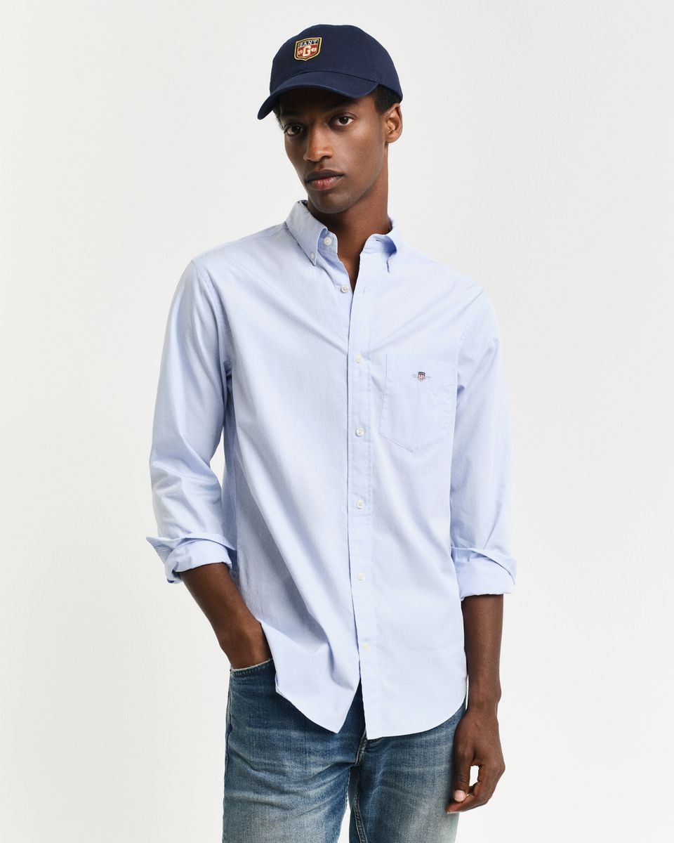 Regular Fit Classic Popeline Hemd