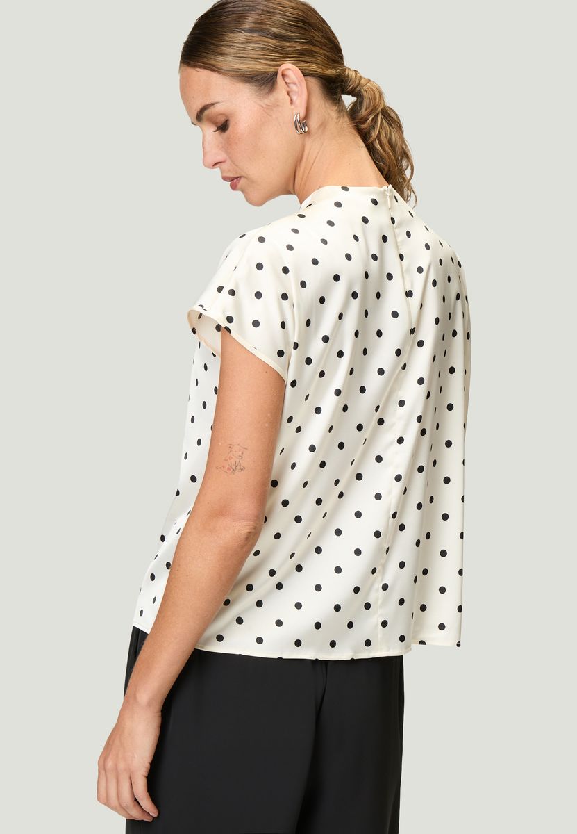 Satinbluse