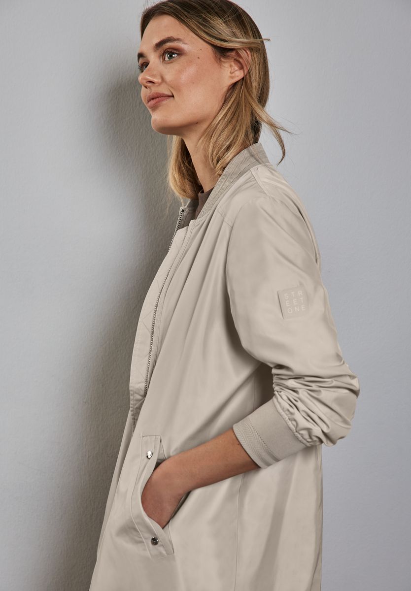 Langer Blouson