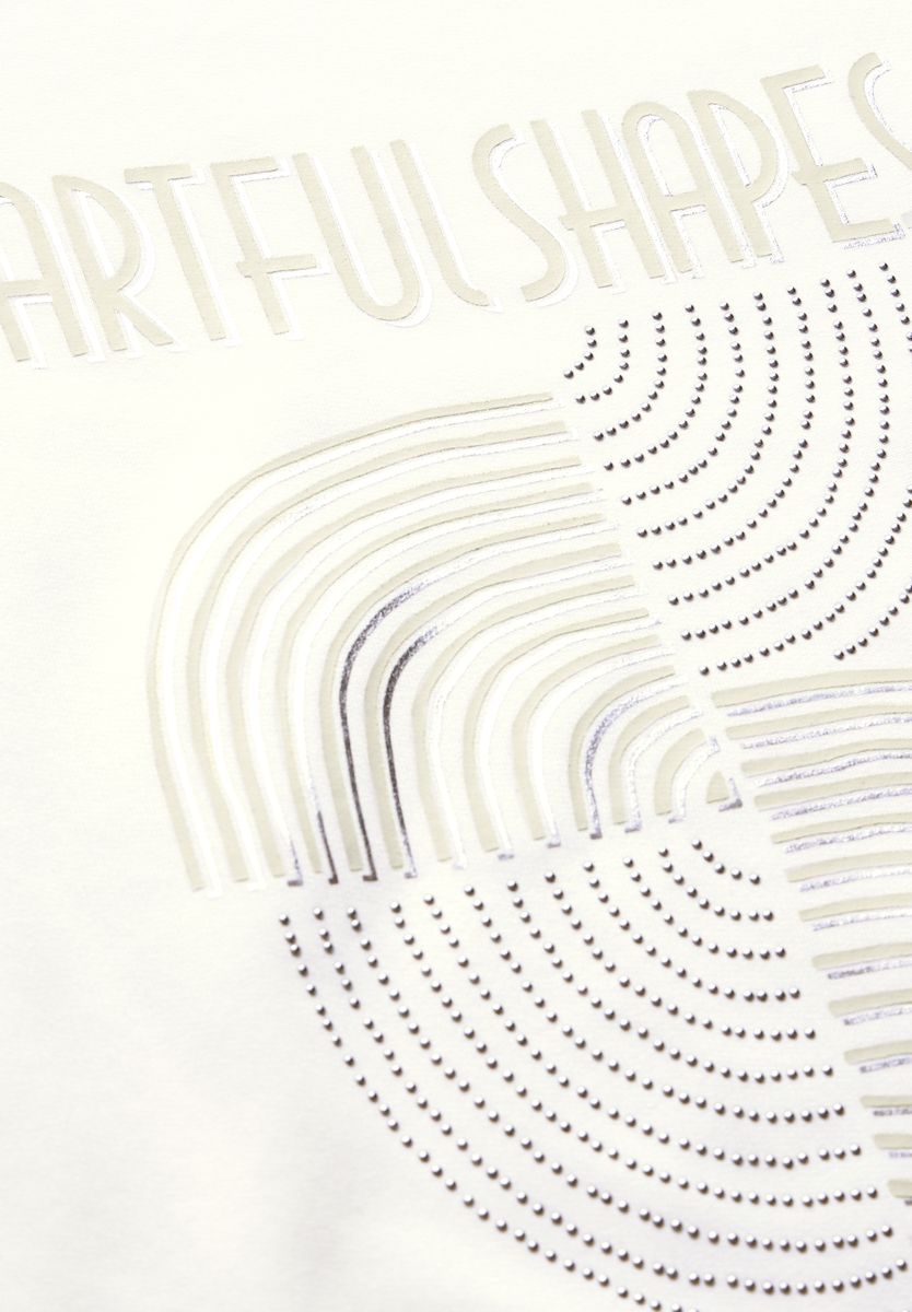 Shirt mit Schimmer-Print