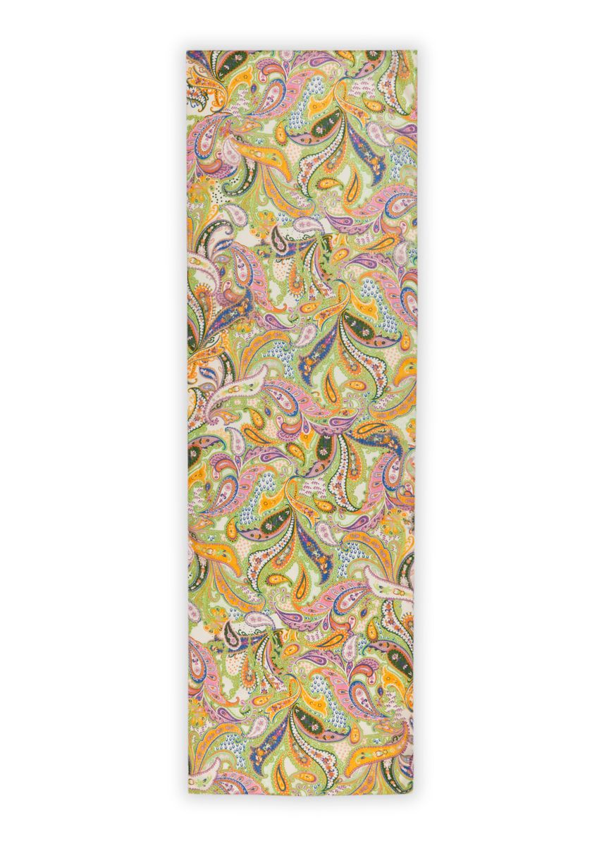 Schal aus recyceltem Polyester mit Paisley-Muster