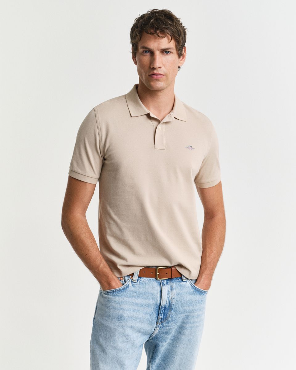 Regular Fit Shield Piqué Poloshirt