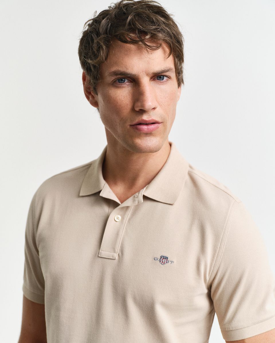 Regular Fit Shield Piqué Poloshirt