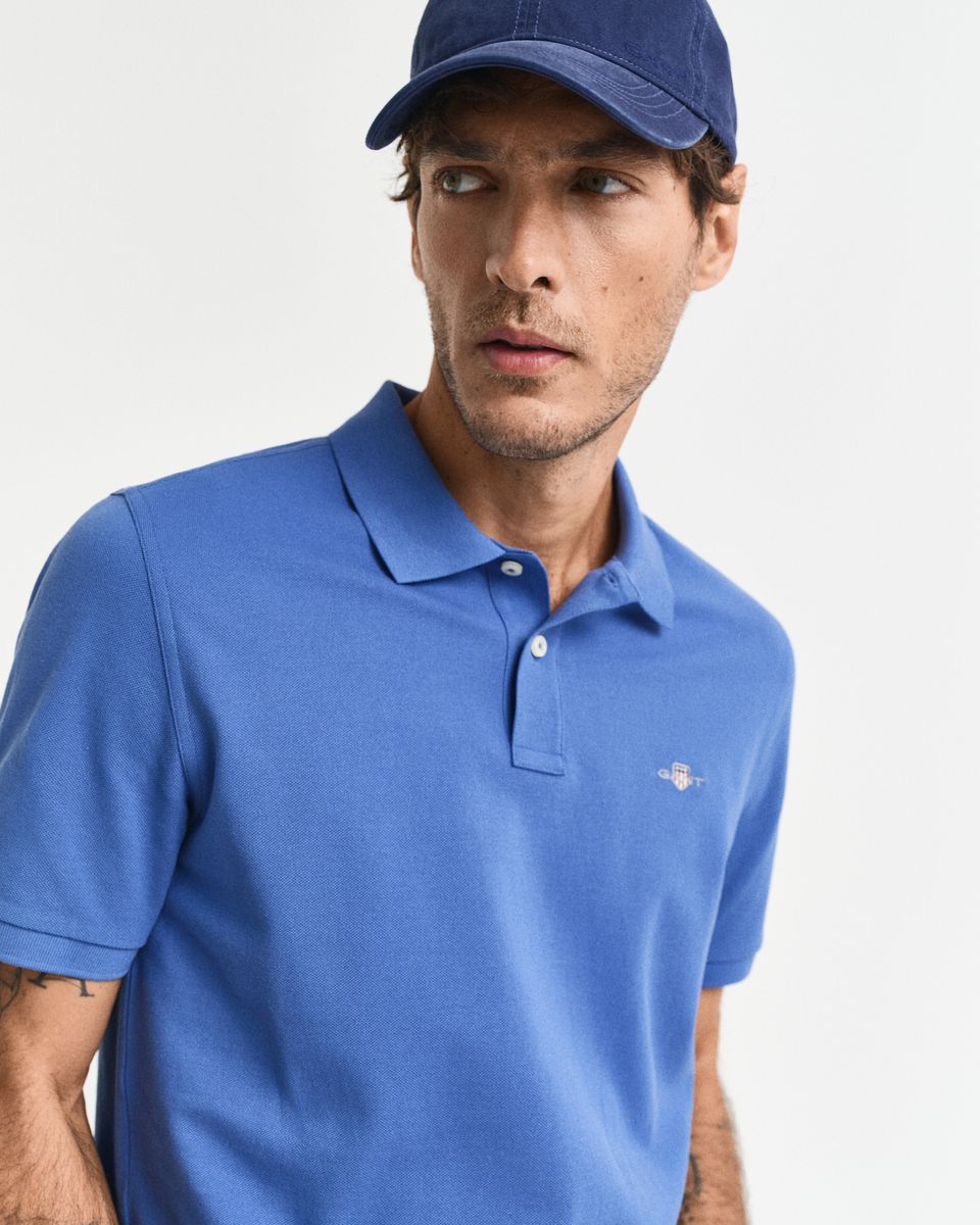 Regular Fit Shield Piqué Poloshirt