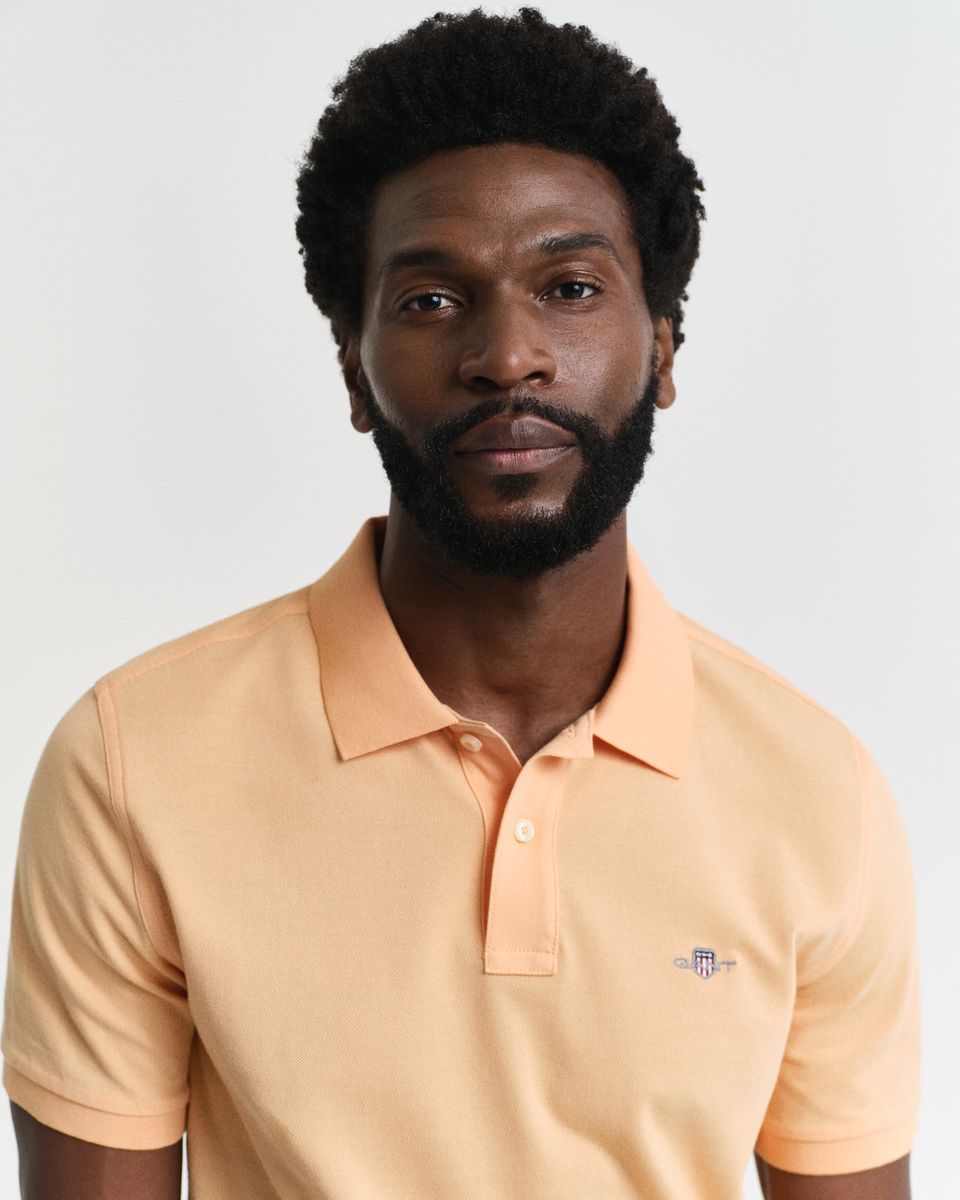 Regular Fit Shield Piqué Poloshirt