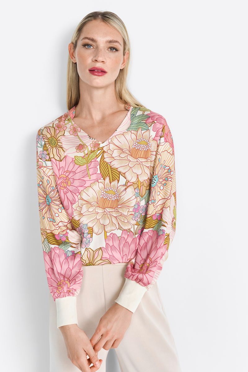 Printed blouse