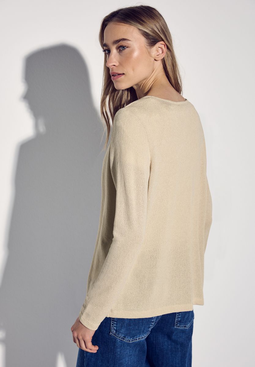Strick-Look Jacke