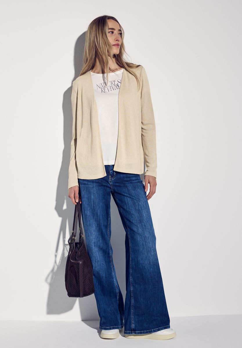 Strick-Look Jacke