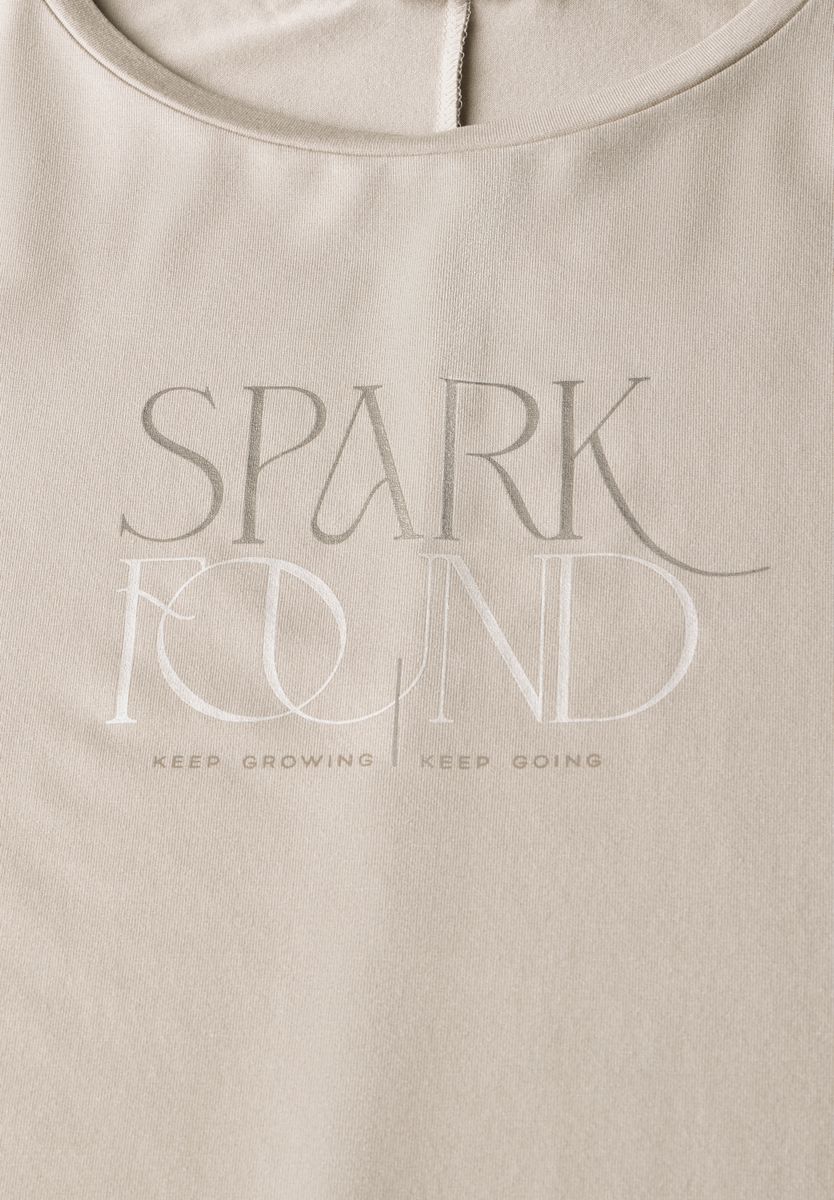 T-Shirt mit Wording