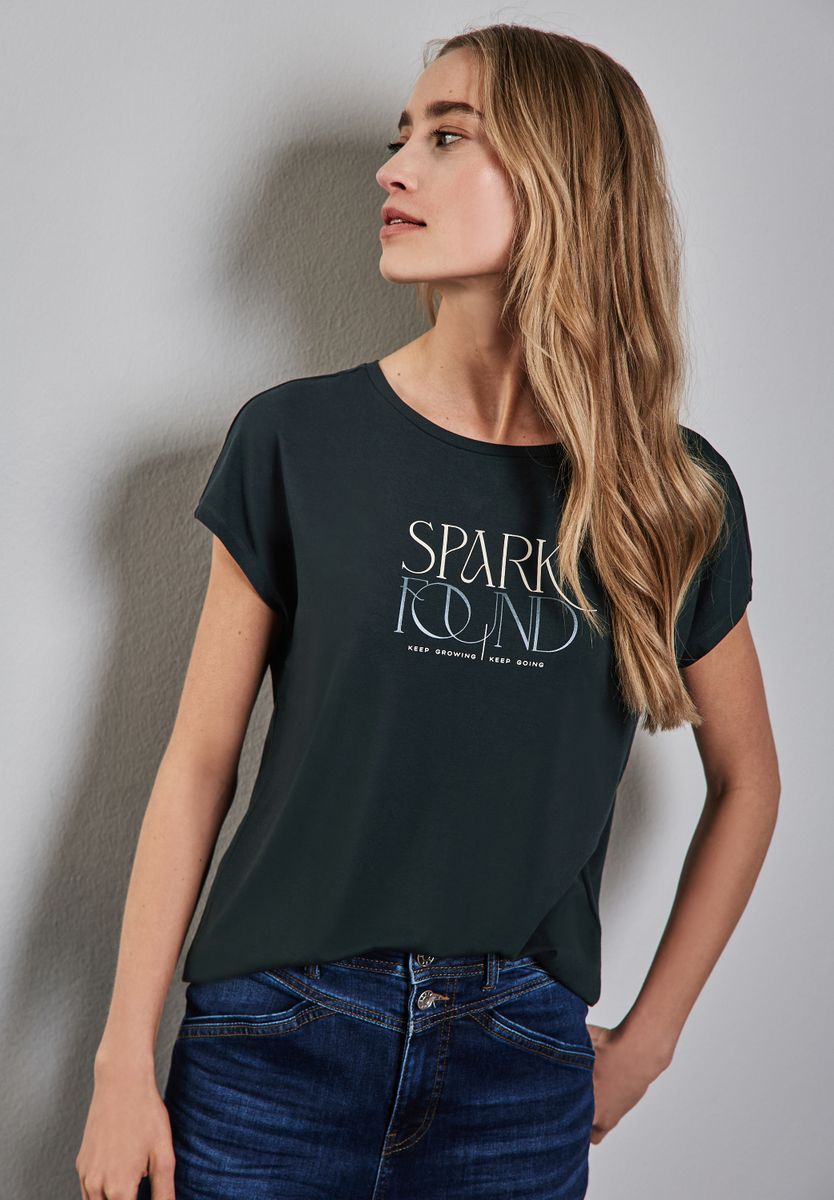 T-Shirt mit Wording