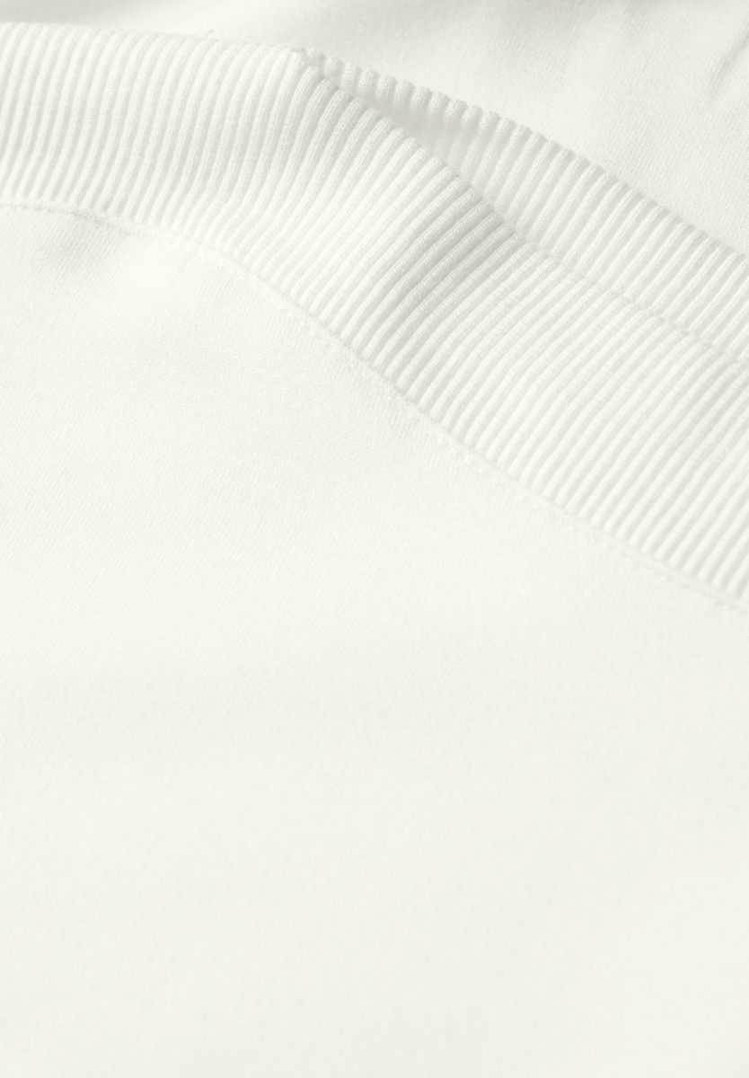 Shirt mit U-Boot-Ausschnitt