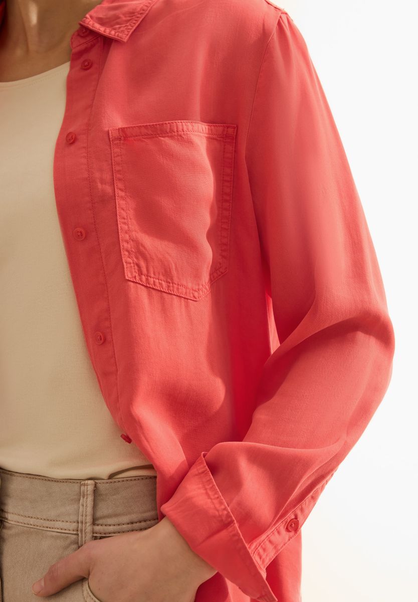 Bluse im Washed-Look