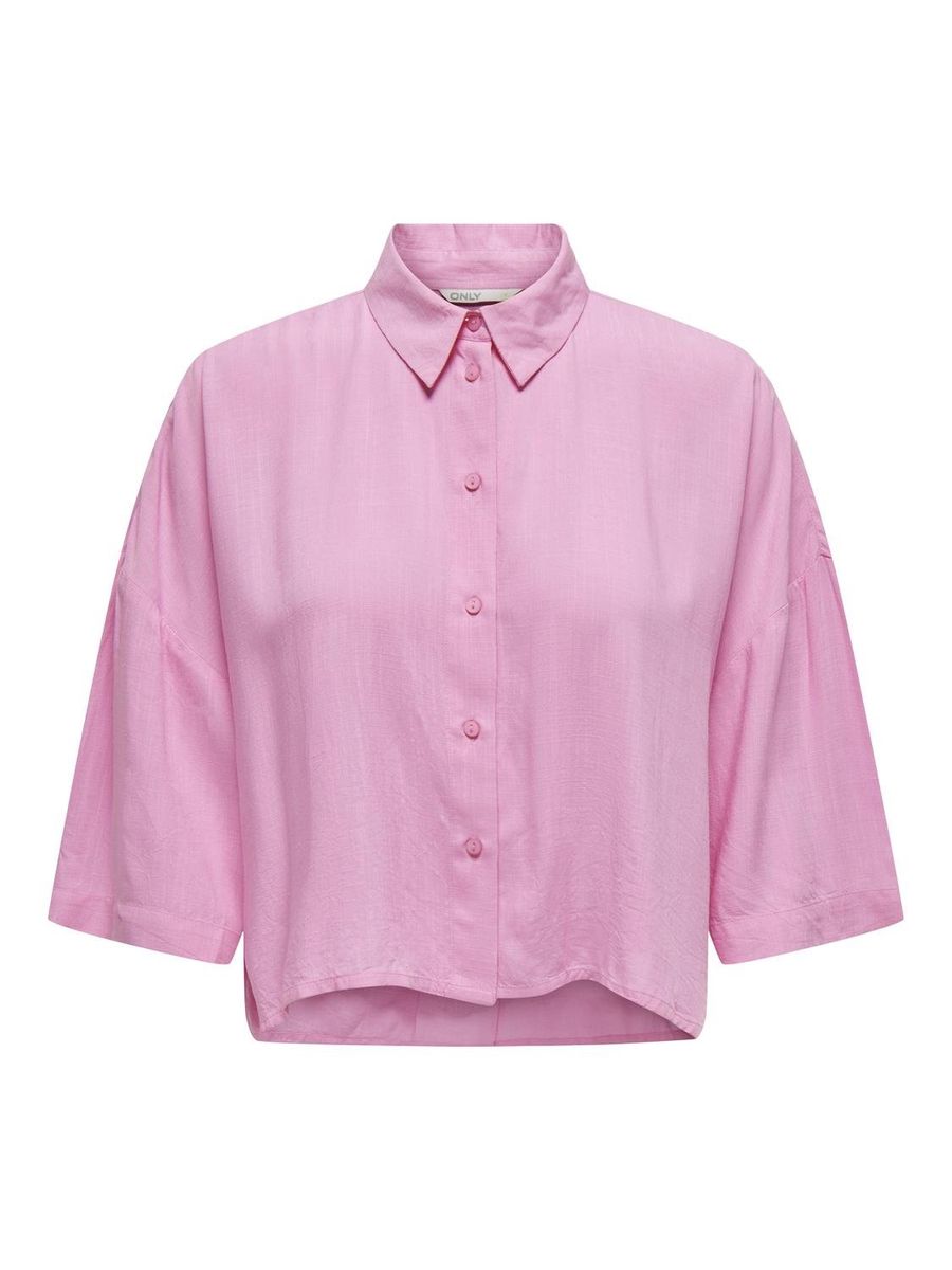 ONLASTRID LIFE 2/4 CROP SHIRT WVN NOOS