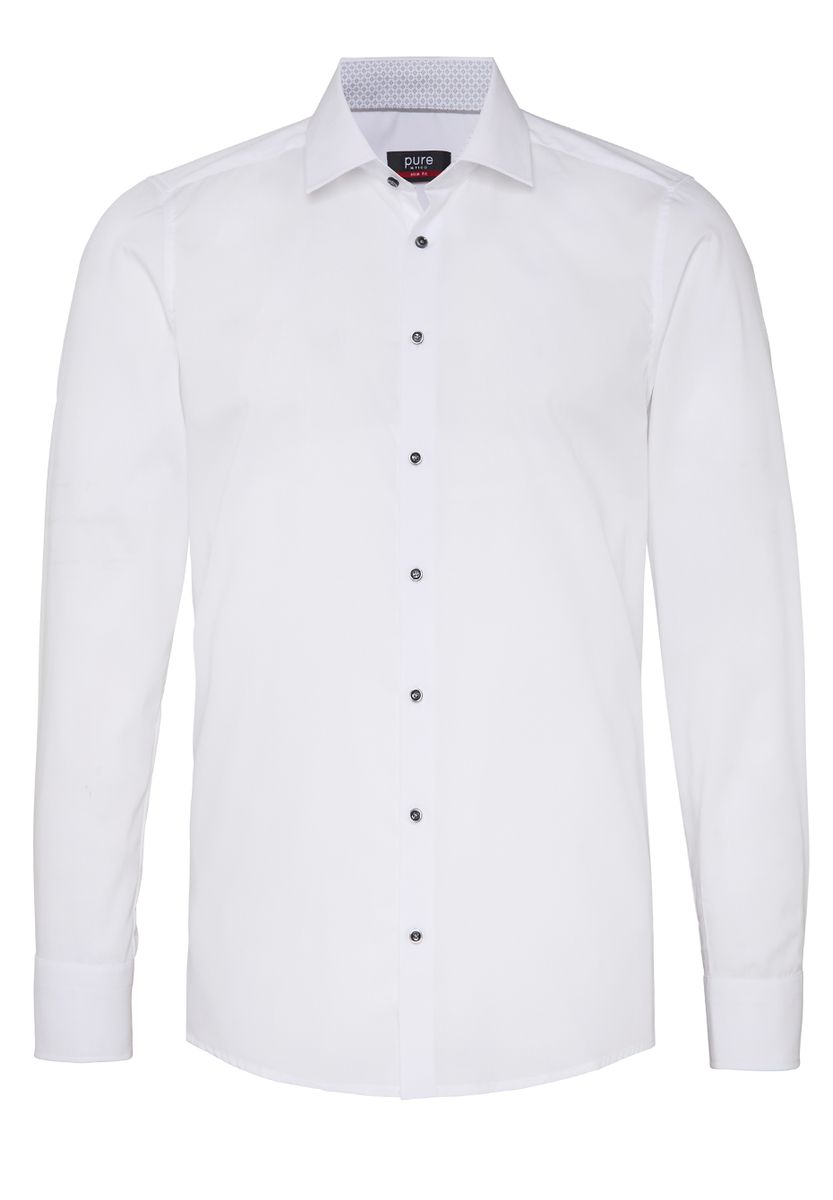 PURE- City Hemd slim fit Langarm