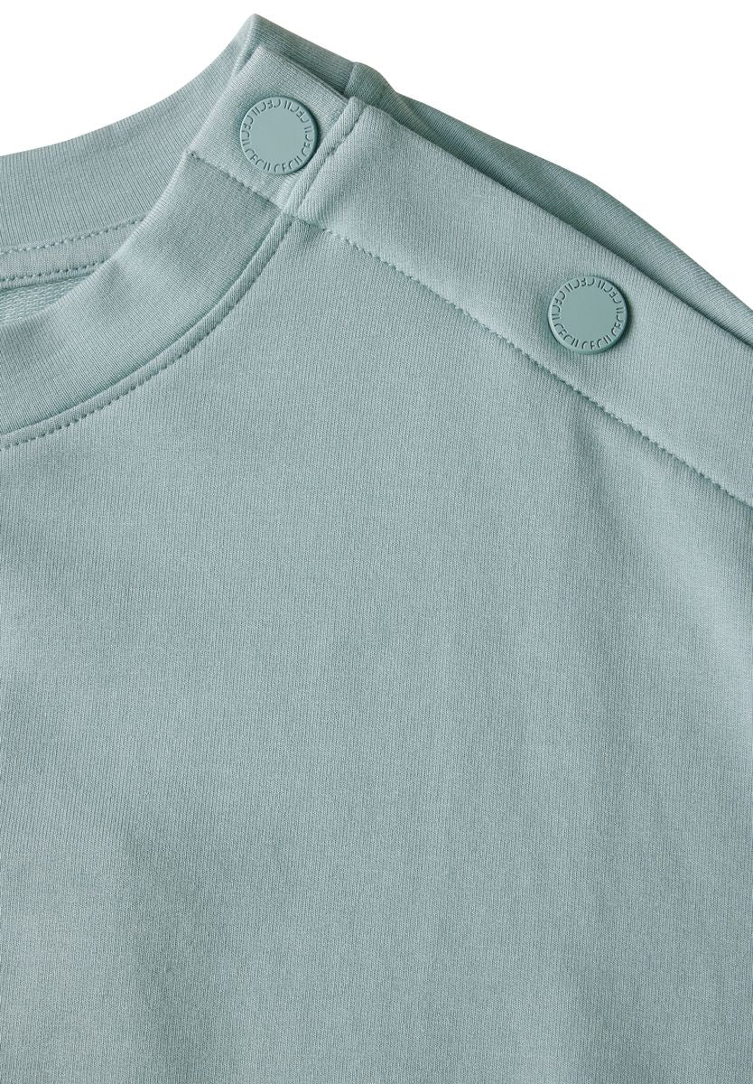 T-Shirt mit Knopfdetail