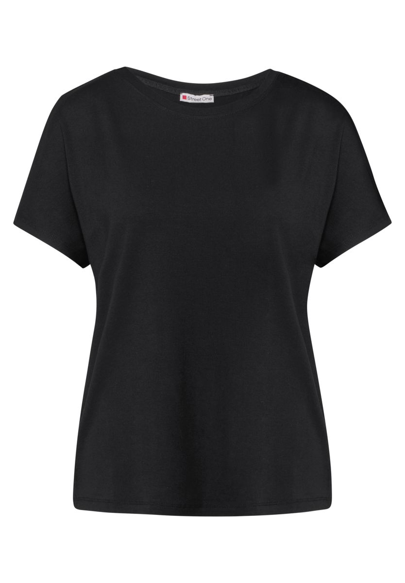 Shirt in Unifarbe